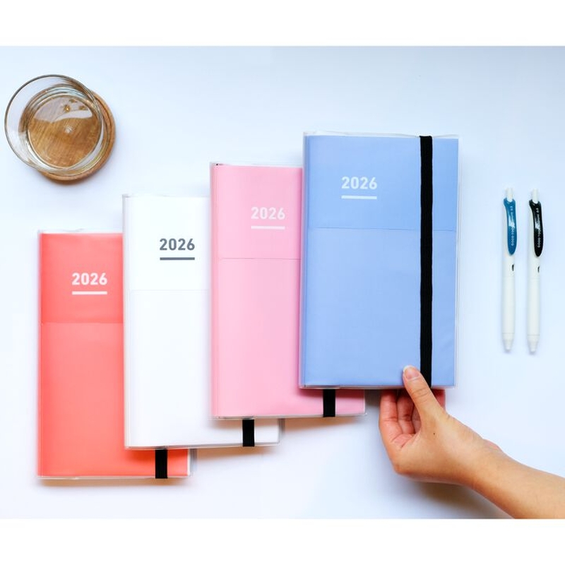 Kokuyo Kokuyo Jibun Techo First Kit Agenda 2026 A5 Slim Viola