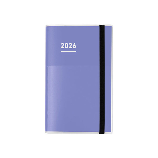 Kokuyo Jibun Techo First Kit mini Agenda 2025 B6 Slim Viola