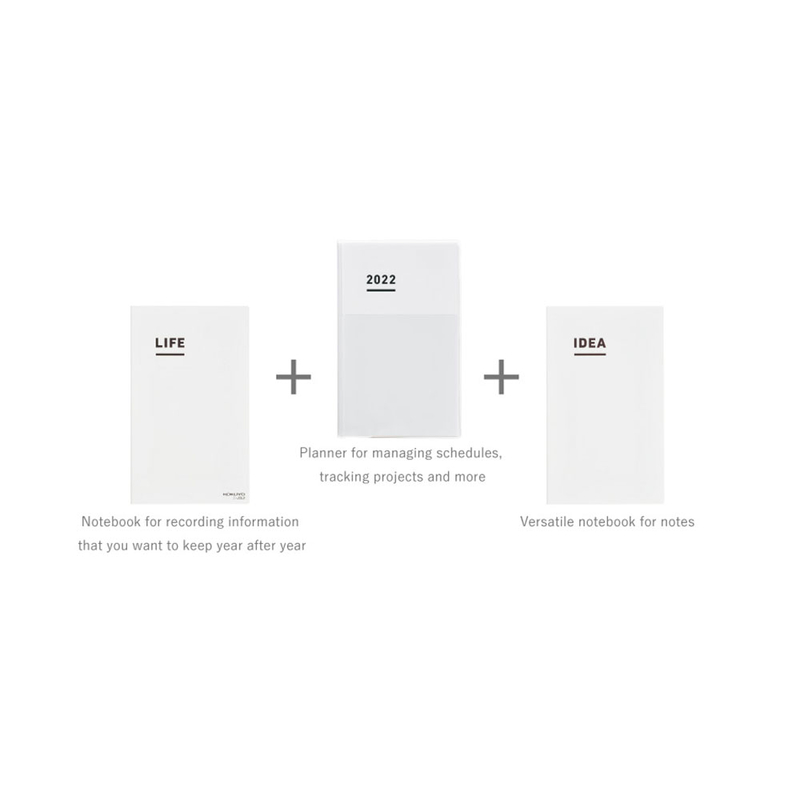 Kokuyo Kokuyo Jibun Techo First Kit mini 2026 B6 Slim Violet