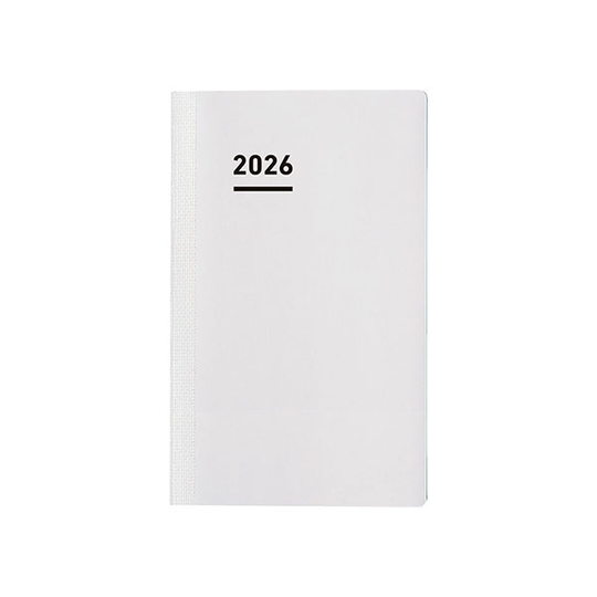 Kokuyo Jibun Techo Diary mini Refill Agenda 2026 B6 Slim
