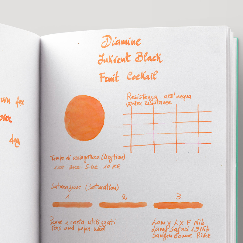 Diamine Diamine Inkvent Fruit Cocktail Ink Bottle 50 ml Black Edition Scented