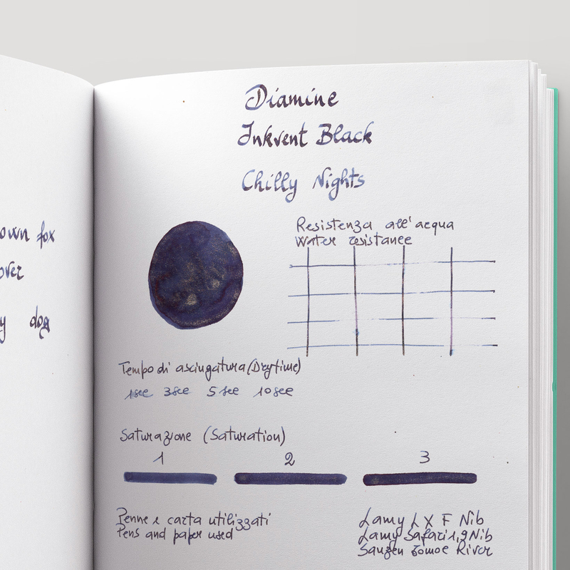 Diamine Diamine Inkvent Chilly Nights Ink Bottle 50 ml Black Edition Starbright