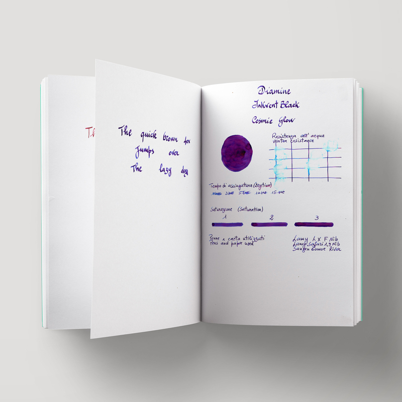 Diamine Diamine Inkvent Cosmic Glow Inchiostro 50 ml Black Edition Extreme Sheen