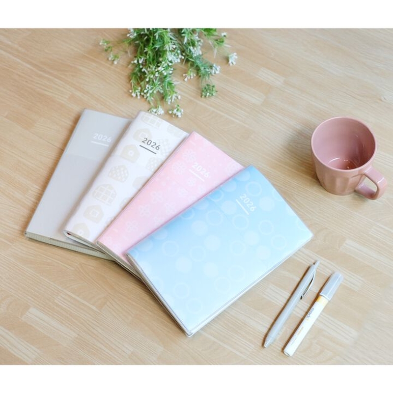 Kokuyo Kokuyo Jibun Techo Days Agenda 2026 A5 Slim SOU.SOU Blue