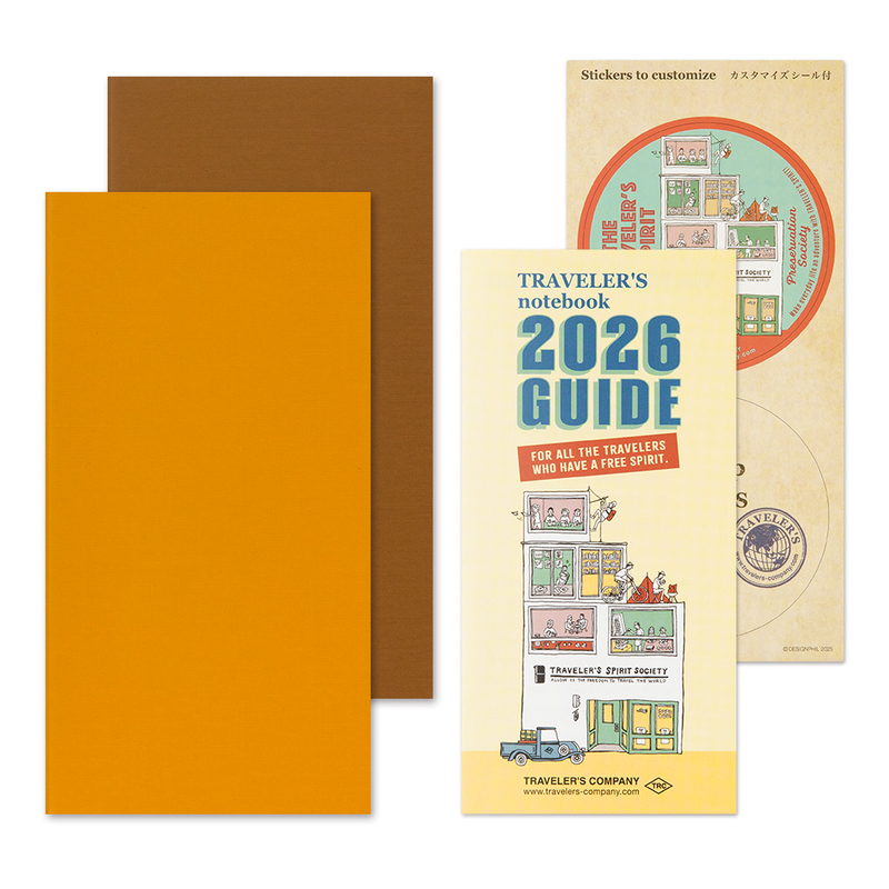 Traveler's Company Traveler's Notebook Agenda 2026 Settimanale Verticale Regular Size