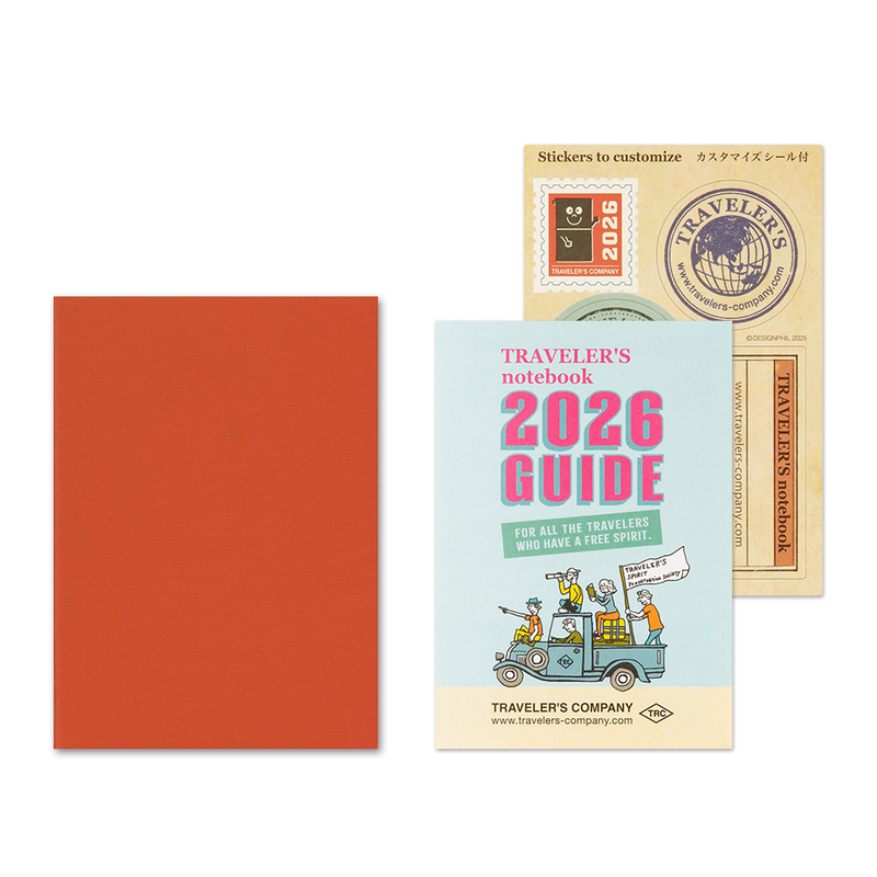 Traveler's Company Traveler's Notebook Agenda 2026 Mensile Passport Size
