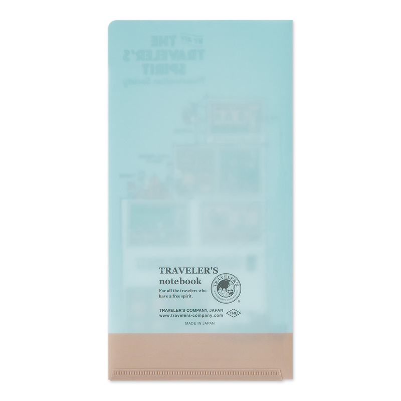 Traveler's Company Traveler's Notebook Cartella Trasparente Regular Size in Edizione Limitata 2026