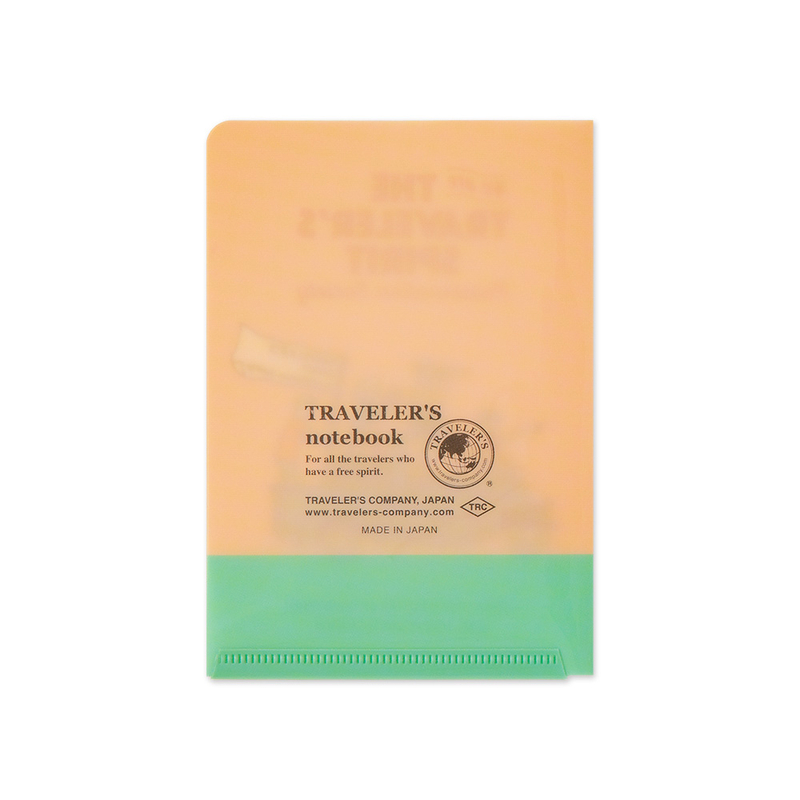 Traveler's Company Traveler's Notebook Clear Folder Passport Size 2026 Limited Edition
