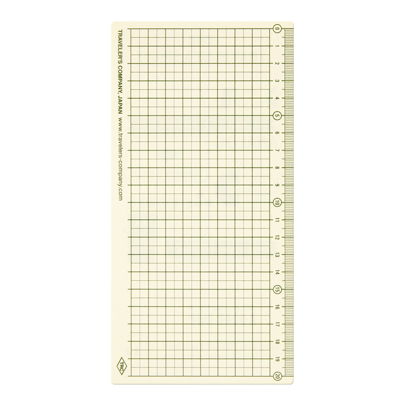 Traveler's Company Traveler's Notebook Plastic Sheet Underlay Regular Size 2026 Limited Edition