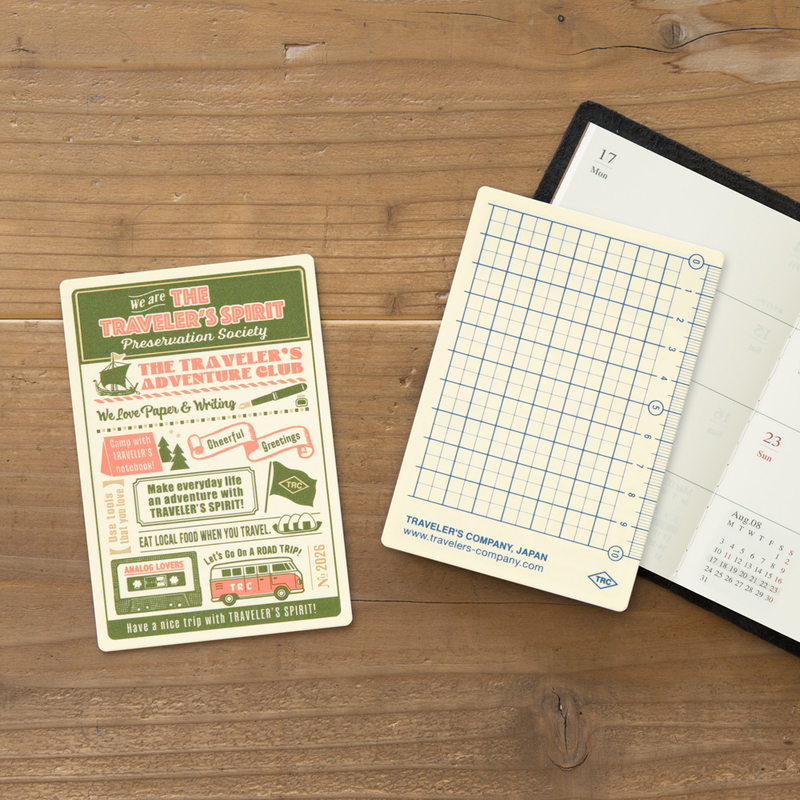 Traveler's Company Traveler's Notebook Sottopagina Passport Size 2026 in Edizione Limitata