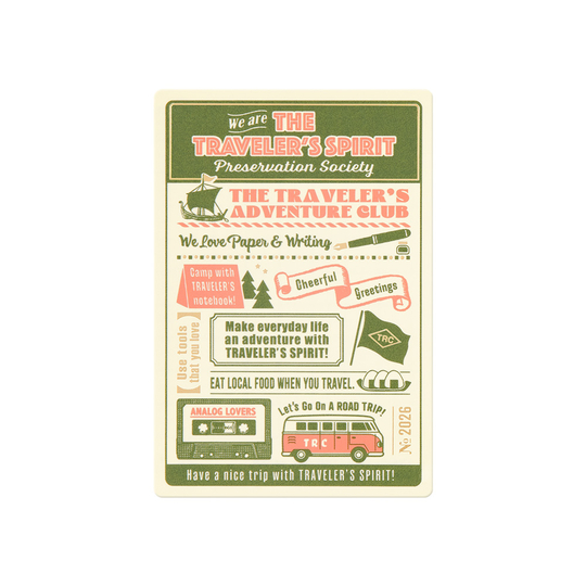 Traveler's Notebook Sottopagina Passport Size 2026 in Edizione Limitata