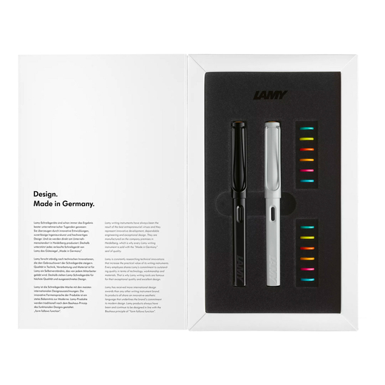 Lamy Safari Multicolor Set of 2 Fountain Pens Special Edition