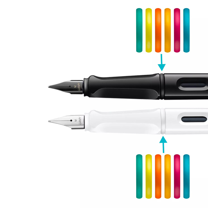 Lamy Lamy Safari Multicolor Set of 2 Fountain Pens Special Edition