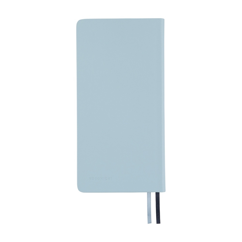 Hobonichi Hobonichi Techo Weeks 2026 Leather: Snow Blue