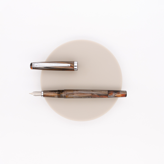 Noodler's Nib Creaper Fountain Pen Pima Tortoise