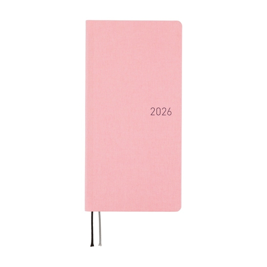 Hobonichi Techo Weeks 2026 Colors: Strawberry Milk