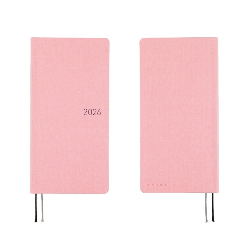 Hobonichi Hobonichi Techo Weeks 2026 Colors: Strawberry Milk