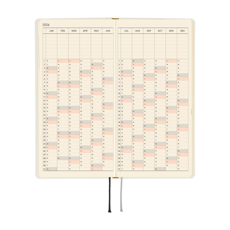 Hobonichi Hobonichi Techo Weeks 2026 Yuichi Inoue: Amenimo Makezu