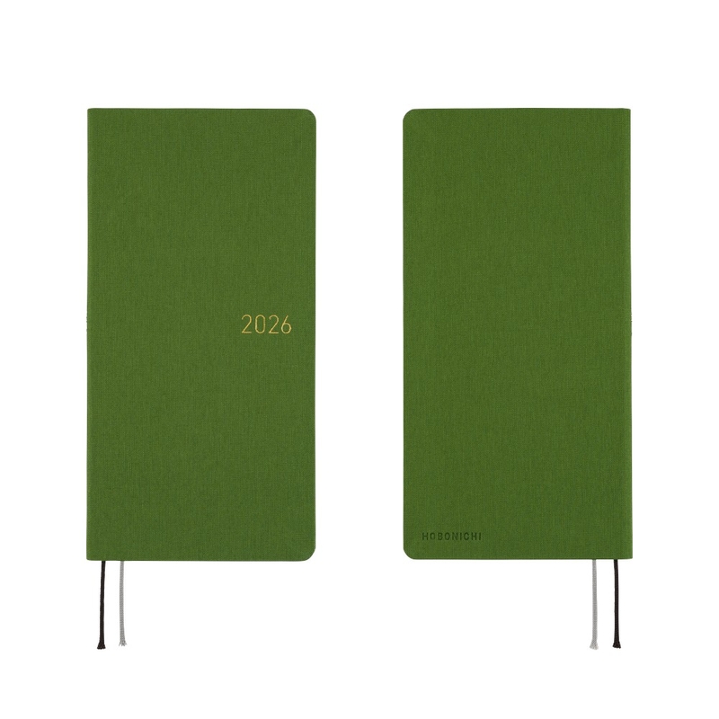 Hobonichi Hobonichi Techo Weeks 2026 Colors: Antique Green