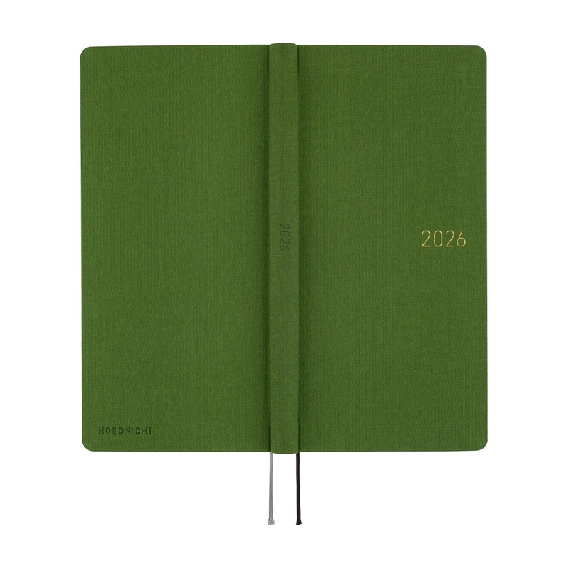 Hobonichi Hobonichi Techo Weeks 2026 Mega Colors: Antique Green