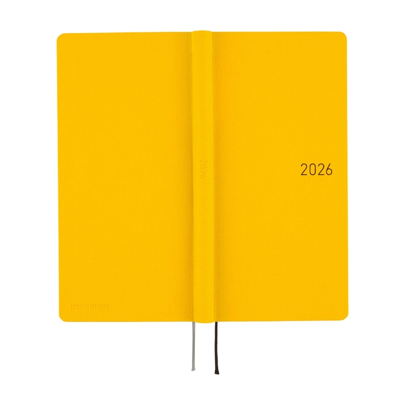 Hobonichi Hobonichi Techo Weeks 2026 Mega Colors: Full Moon Yellow