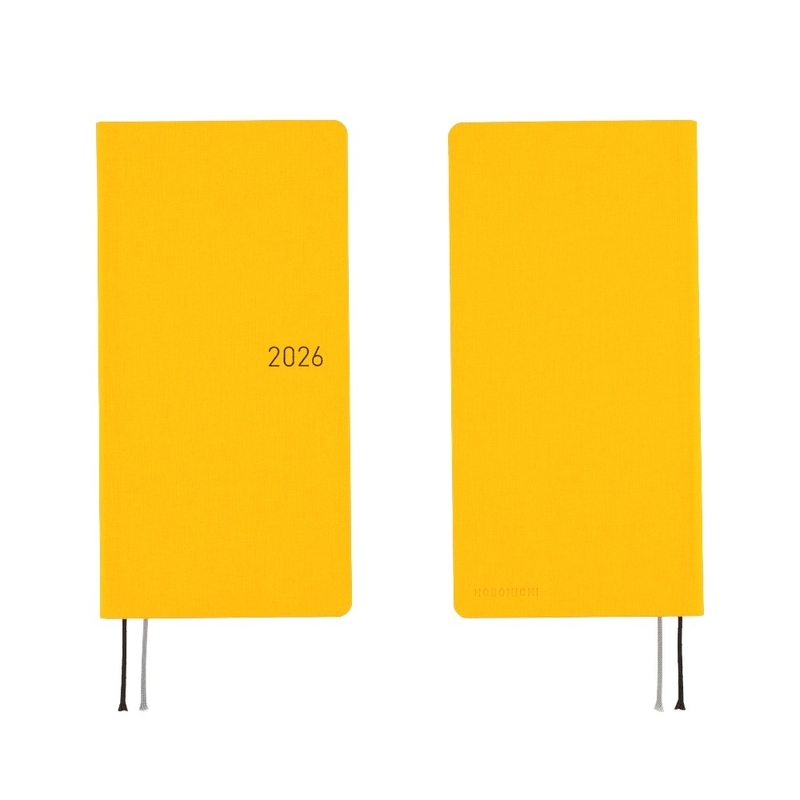 Hobonichi Hobonichi Techo Weeks 2026 Mega Colors: Full Moon Yellow