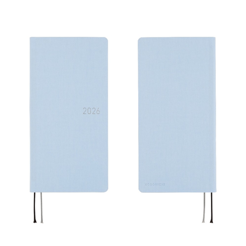Hobonichi Hobonichi Techo Weeks 2026 Mega Colors: Sky Mist