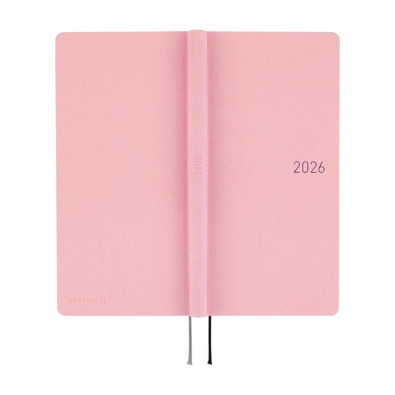 Hobonichi Hobonichi Techo Weeks 2026 Mega Colors: Strawberry Milk