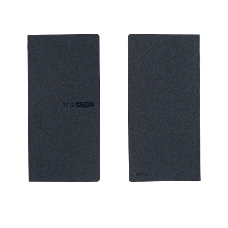Hobonichi Hobonichi Techo Weeks 2026 Mega Sneaker: Indigo Black