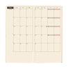 Hobonichi Hobonichi Techo Weeks Mega Sneaker: Tomato Red Agenda 2026 Settimanale