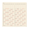 Hobonichi Hobonichi Techo Weeks Mega Sneaker: Tomato Red Agenda 2026 Settimanale