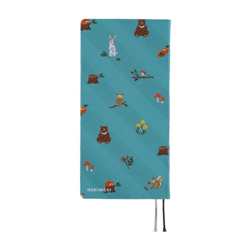 Hobonichi Hobonichi Techo Weeks 2026 Mega Bow & Tie: In the Forest