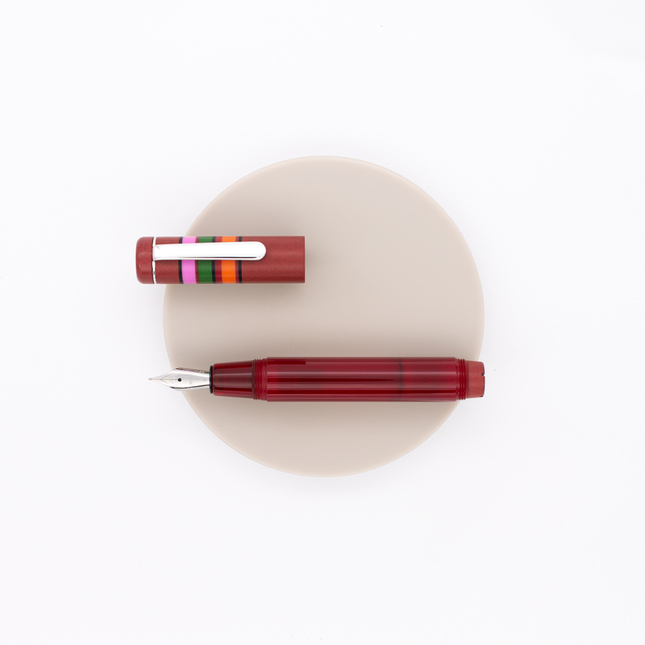 Opus 88 Fantasia Fountain Pen Red