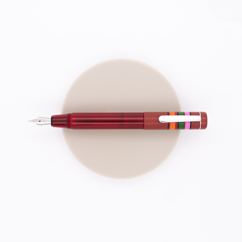 Opus 88 Fantasia Fountain Pen Red
