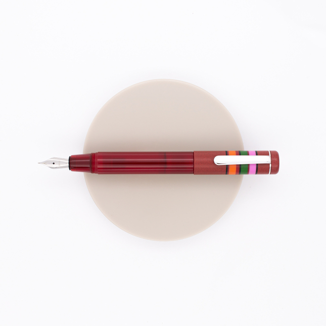 Opus 88 Fantasia Fountain Pen Red