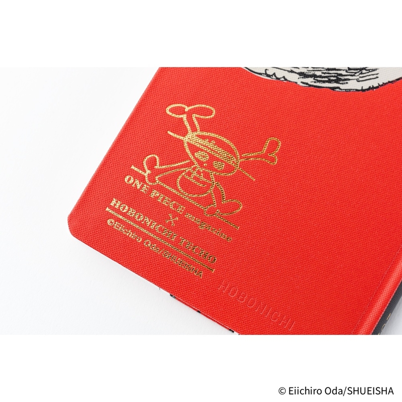 Hobonichi Hobonichi Techo Weeks 2026 ONE PIECE magazine: Straw Hat Luffy (Red)