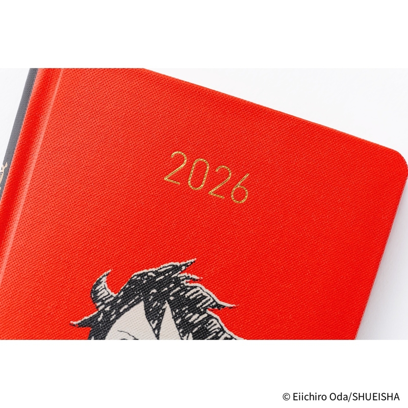 Hobonichi Hobonichi Techo Weeks 2026 ONE PIECE magazine: Straw Hat Luffy (Red)