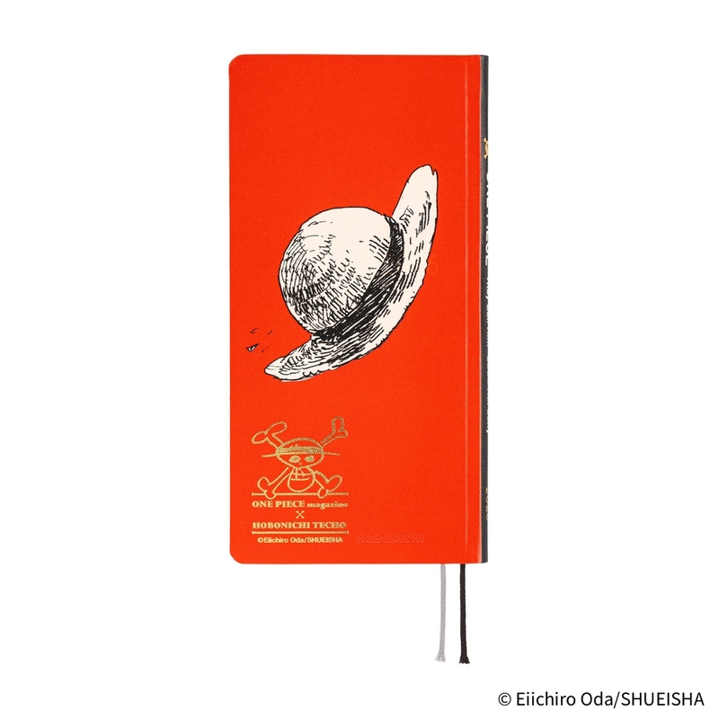 Hobonichi Hobonichi Techo Weeks 2026 ONE PIECE magazine: Straw Hat Luffy (Red)