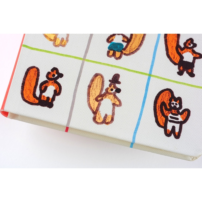 Hobonichi Hobonichi Techo Weeks 2026 100%ORANGE: Squirrel’s Moving Day