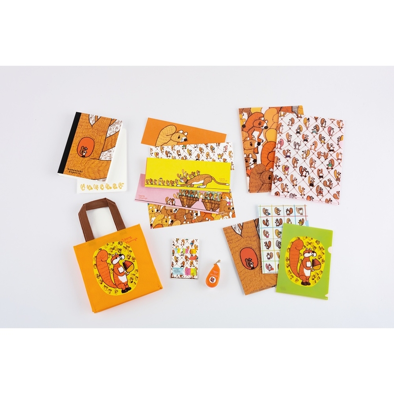 Hobonichi Hobonichi Techo Weeks 2026 100%ORANGE: Squirrel’s Moving Day