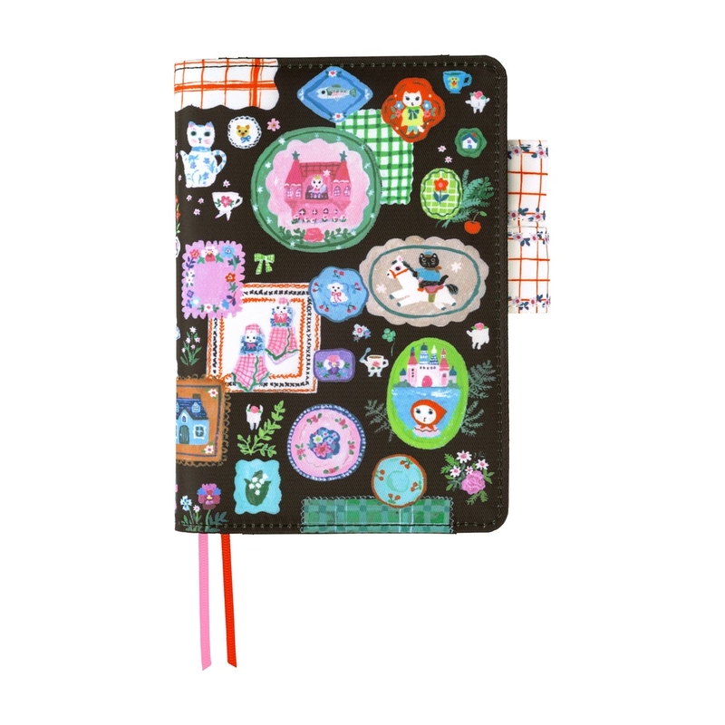 Hobonichi Hobonichi Yumi Kitagishi: White Cat's Table Decorations A6 [Cover Only]