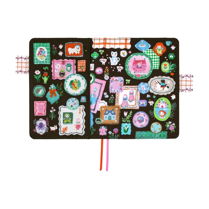 Hobonichi Hobonichi Yumi Kitagishi: White Cat's Table Decorations A6 [Cover Only]