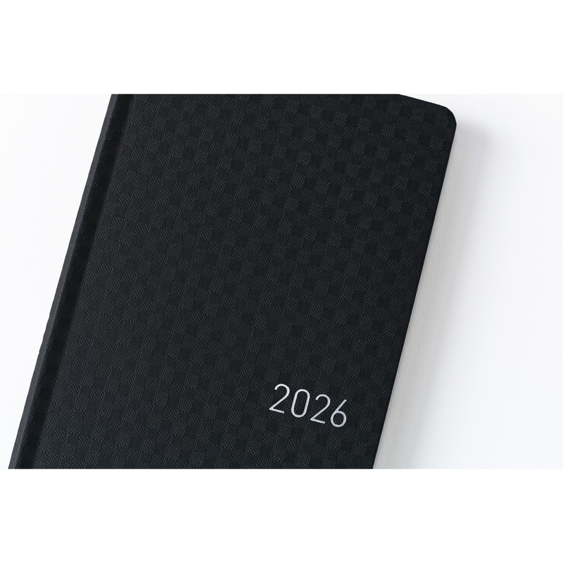 Hobonichi Hobonichi Techo Weeks 2026 Paper Series: Black Gingham
