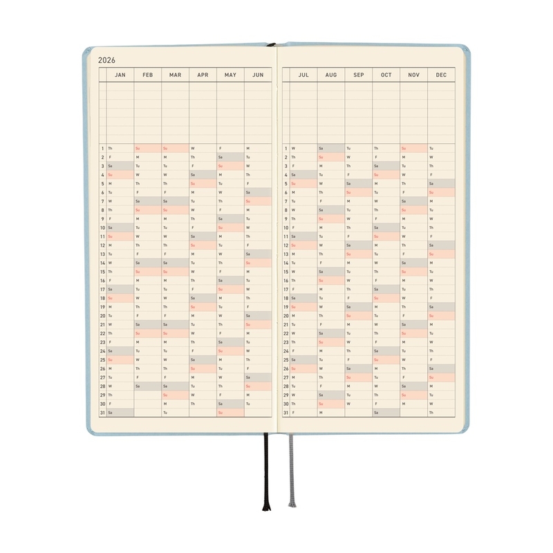 Hobonichi Hobonichi Techo Weeks 2026 Paper Series: Sky