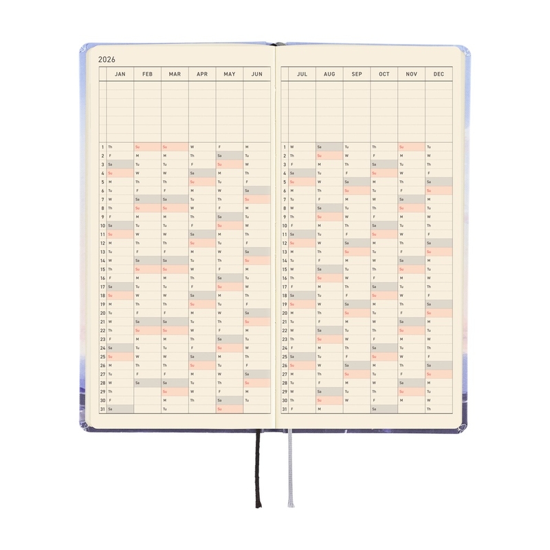 Hobonichi Hobonichi Techo Weeks 2026 Kyohei Sakaguchi: En Route to Kumamoto Port at Dawn