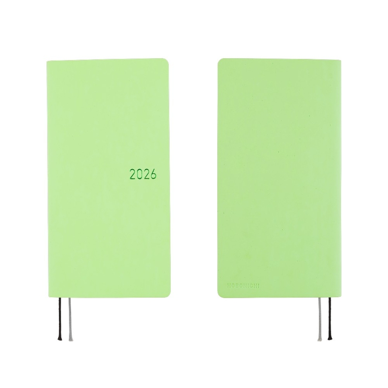 Hobonichi Hobonichi Techo Weeks 2026 Smooth: Melon Sorbet