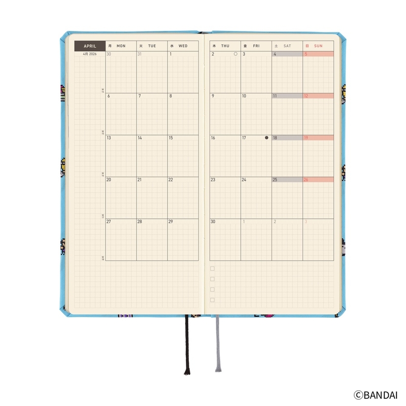Hobonichi Hobonichi Techo Weeks Tamagotchi: Our Tamagotchi Agenda 2026 Settimanale