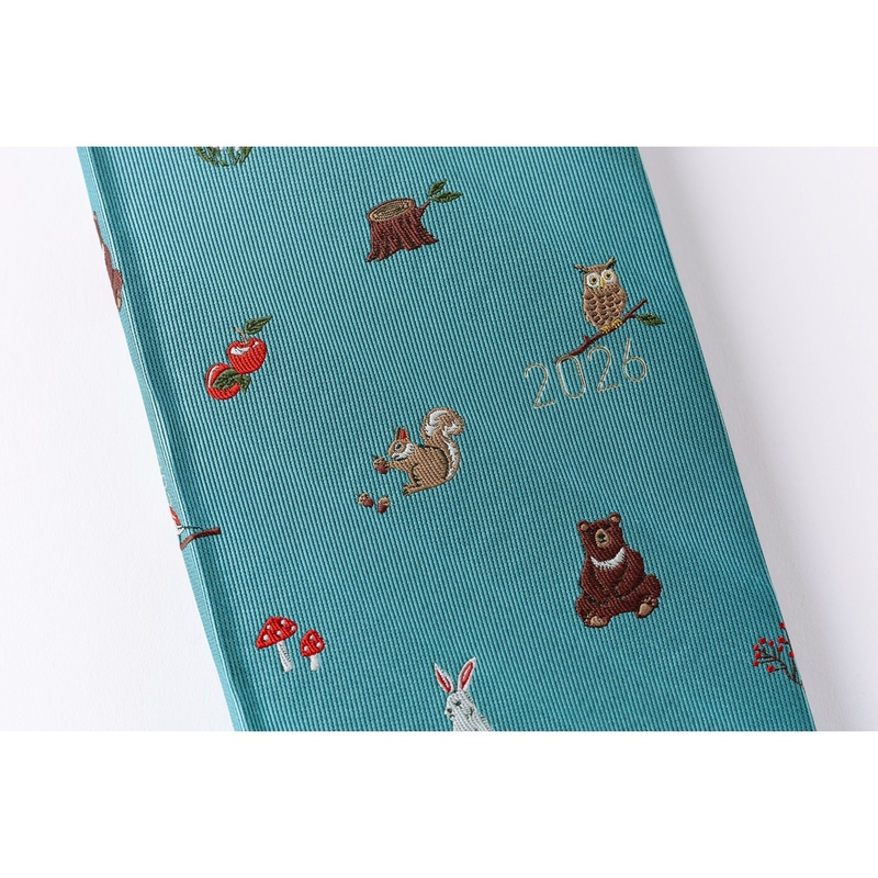 Hobonichi Hobonichi Techo Weeks 2026 Bow & Tie: In the Forest