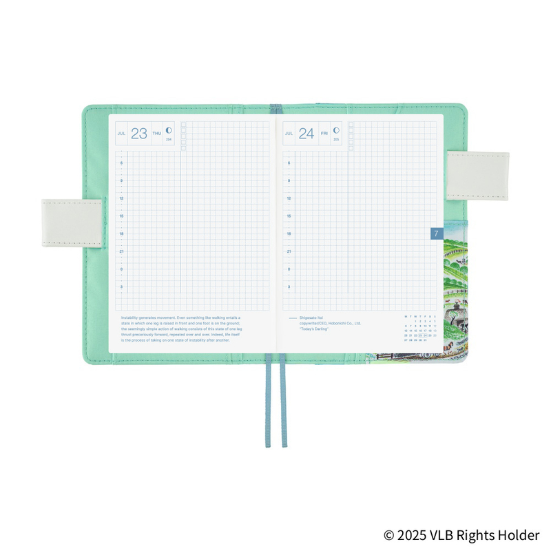 Hobonichi Hobonichi Virginia Lee Burton: The Little House A6 [Cover Only]