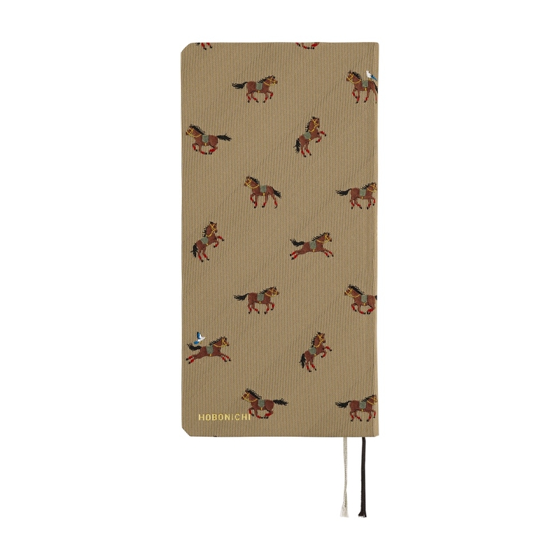 Hobonichi Hobonichi Techo Weeks 2026 Bow & Tie: Galloping Horses